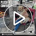Black Sierra Heated Camping Chair XL Folding Seat with 3‑Level Heat & Battery Pack