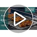 Stainless Steel Grill Carry System with Large Food Prep Tray and Cooling Rack - 16.5x11 Inch