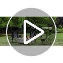 Camping Chair with Canopy Shade - Folding Outdoor Beach Chair, Black, 1 Pack