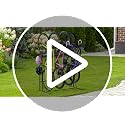 YBING Freestanding Bike Rack Garage - Vertical 4 Bike Storage Stand