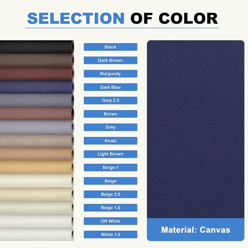 KING MOUNTAIN Canvas Repair Tape - Waterproof Self-Adhesive Patch for Outdoor Gear | 4" x 63" (Dark Blue)