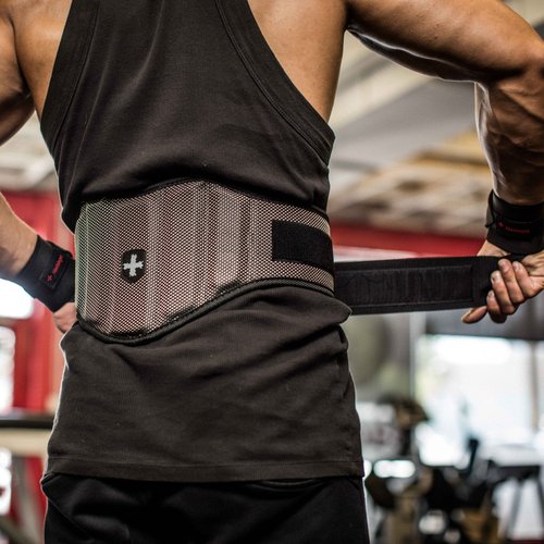 Harbinger Men's Firm Fit 7.5-Inch Contoured Weightlifting Belt, X-Large, Black