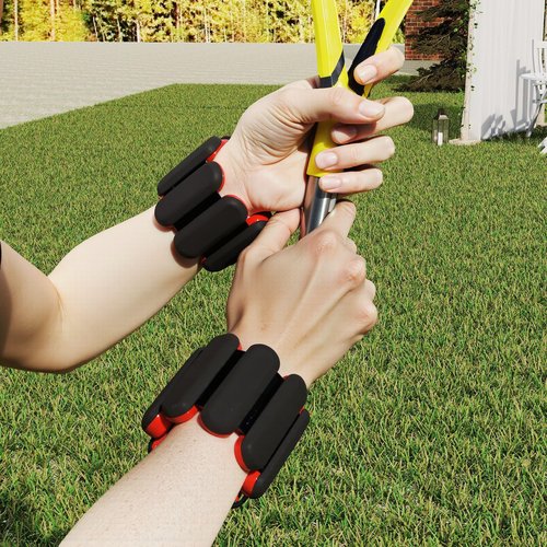 Adjustable Ankle weights for women walking : wrist weights 2lbs No-Slip for Pilates & Yoga exercise - Ensure zero interruption in your training