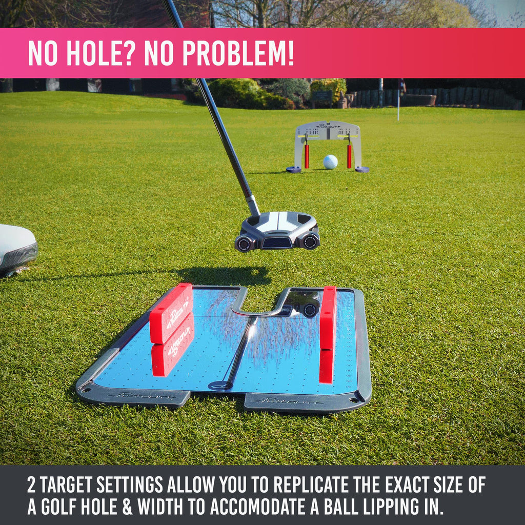 PuttOUT Magnetic Putting Mirror with Adjustable Gate