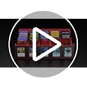 Trading Card Storage Box 5 Rows 3900+ Capacity with Magnetic Lid - Black