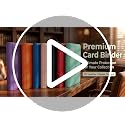 9-Pocket Card Binder for Trading Cards - Black, Waterproof, Premium Quality