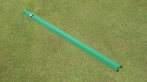 DP GOLF Speedmeter Compatible with USGA Stimpmeter Green Speeds Putting Ramp Range Extender (Compact, Green)
