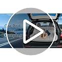 Ciremiv SUV Air Mattress Double-Sided Flocked Car Bed with Pump & Pillow - Black & Grey