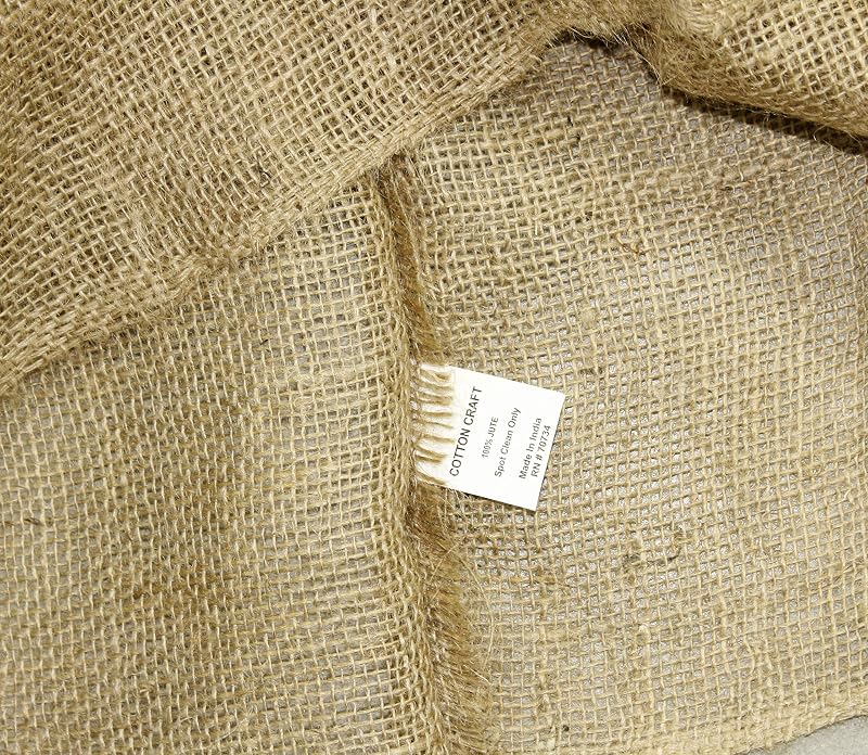 10 Pack 24x39 Large Potato Sack Race Bags - 100% Jute Burlap Burlap Sacks