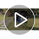 Teenyyou Double Camping Chair with Canopy Black and Grey - Heavy Duty 660lbs