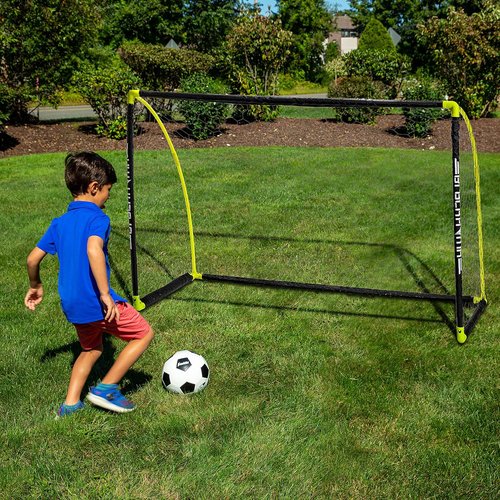 Franklin Sports Blackhawk Insta-Set Portable Soccer Goal - 6' x 4' for Easy Setup & Play