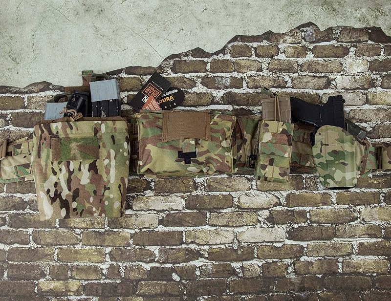 KRYDEX Molle Dump Pouch Roll-Up 6 AR Magazines MC Variation