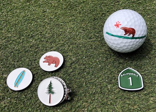 E9 Golf State Collection Ball Marks (California)