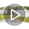 ANOW Heavy Duty Adjustable Hammock Chair Stand - Indoor & Outdoor Support