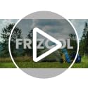 FRIZCOL 3-in-1 Portable Camping Fan with 48000mAh Battery, Light & Remote - Green