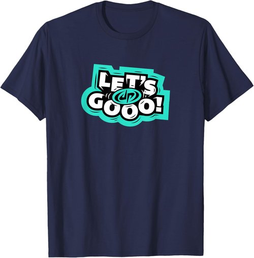 Dude Perfect Classic Fit Blue T-Shirt - Crew Neck, Short Sleeve, Stylish Letter Print
