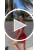 SHAPELLX Black X-Large Tummy Control One-Piece Swimsuit with Mesh Wrap Skirt - Swim Dress