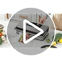 WONMAKE Silver 95kPa Food Vacuum Sealer Machine for Fresh Preservation