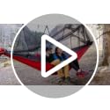 Easthills Outdoors Double Camping Hammock with Bug Net & Tarp - Blue 701
